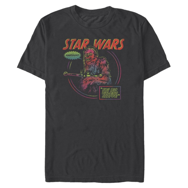 Star Wars - Chewbacca Chewie Line Pop - Men's T-Shirt - Black - Front