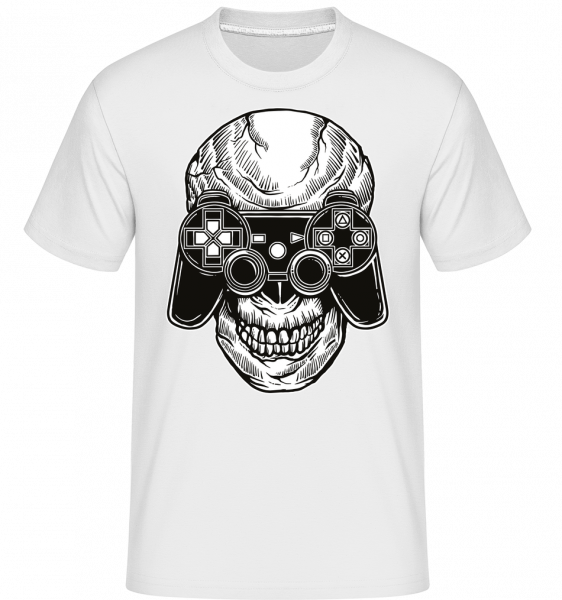 Skull Gamers -  Shirtinator Men's T-Shirt - White - Vorn