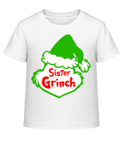 Sister Grinch - Kid's Shirtinator T-Shirt - White - Front