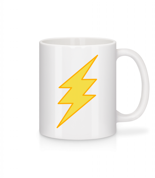 Flash Icon - Mug - White - Vorn