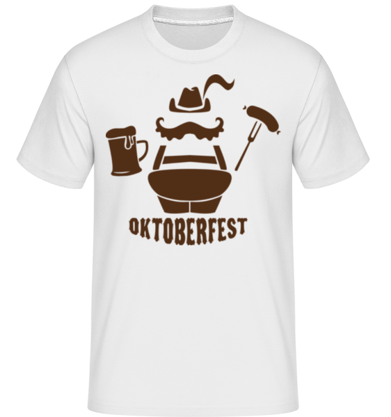 Oktoberfest -  Shirtinator Men's T-Shirt - White - Front