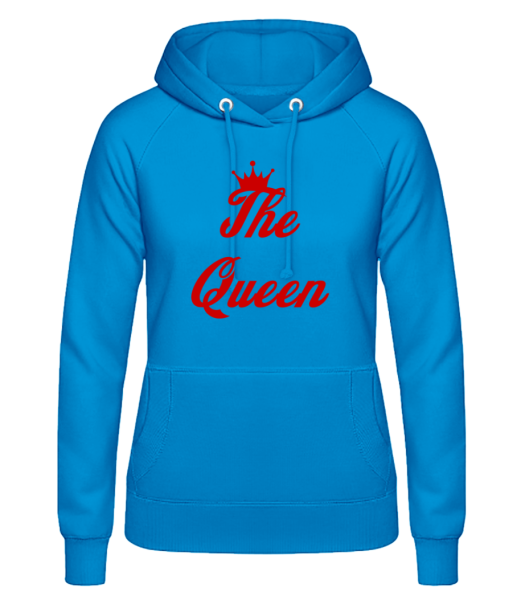 The Queen - Women's Hoodie - Light blue - Front