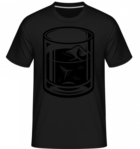 Whiskey Glass -  Shirtinator Men's T-Shirt - Black - Vorn