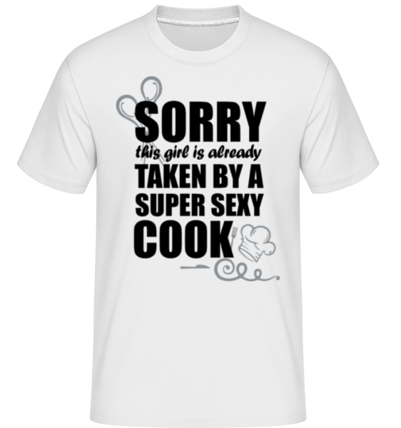 Super Sexy Cook -  Shirtinator Men's T-Shirt - White - Front