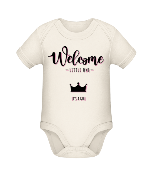 Welcome It´s A Girl - Organic Baby Body - Cream - Front