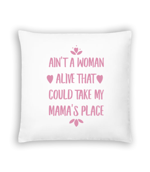 I Love My Mama - Cushion - White - Front