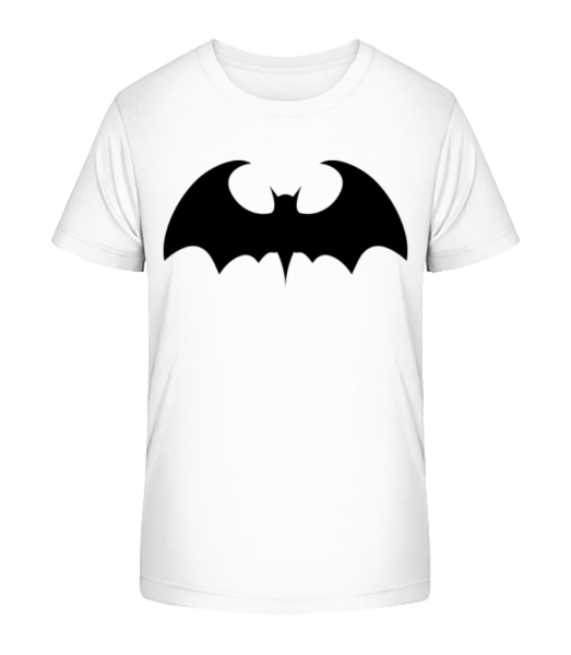 Bat - Kid's Bio T-Shirt Stanley Stella - White - Front