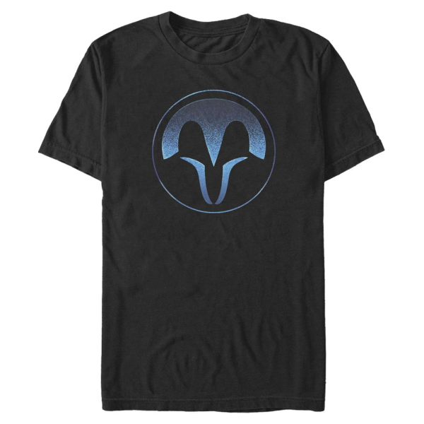 Star Wars - The Clone Wars - Logo Dark Nite - Men's T-Shirt - Black - Front