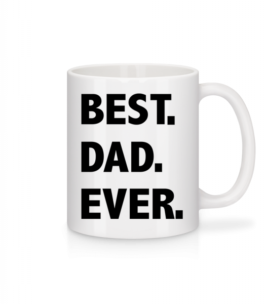 Best Dad Ever - Mug - White - Vorn