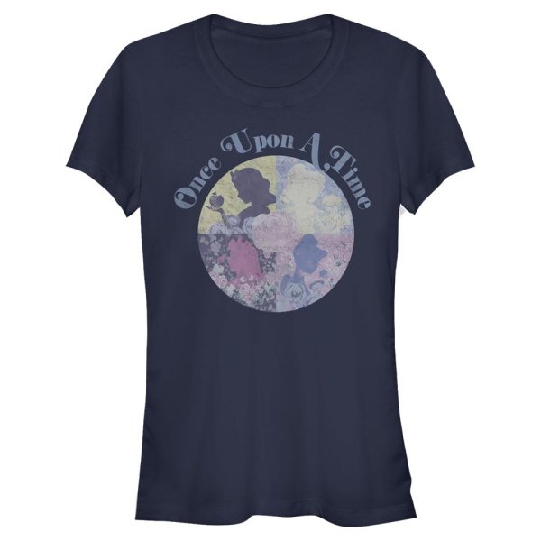 Disney Princesses - Skupina Once Upon A Time - Women's T-Shirt - Navy - Front