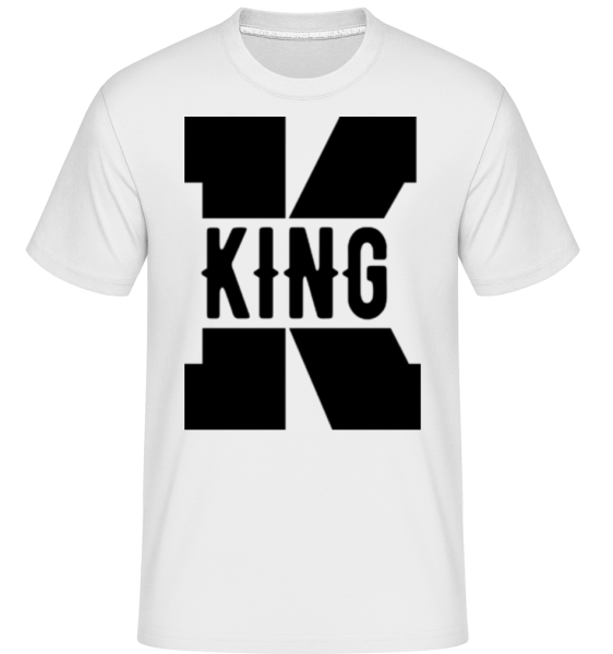 King K -  Shirtinator Men's T-Shirt - White - Front