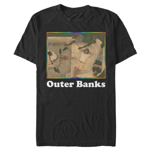 Netflix - Outer Banks - Skupina Classic - Men's T-Shirt - Black - Front
