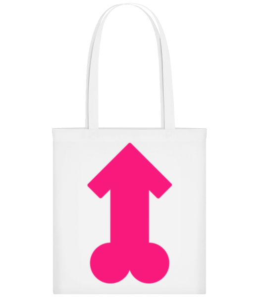 Pink Penis - Tote Bag - White - Front