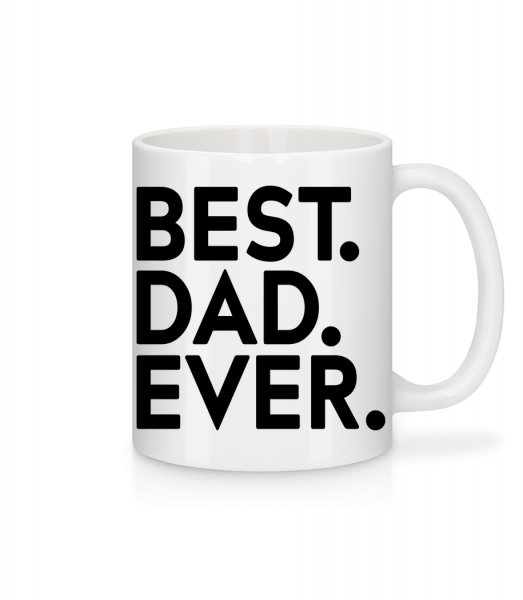 Best Dad Ever - Mug - White - Vorn