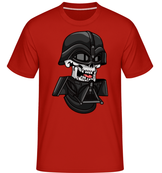 Darth Vader Skull -  Shirtinator Men's T-Shirt - Red - Front