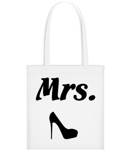 Mrs. Wedding - Tote Bag - White - Front