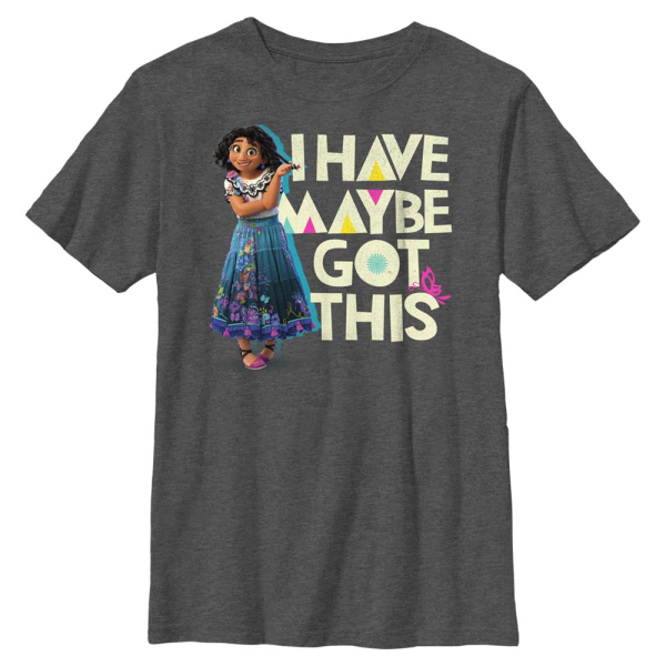 Disney - Encanto - Mirabel I have Maybe Got This - Kids T-Shirt - Heather anthracite - Front