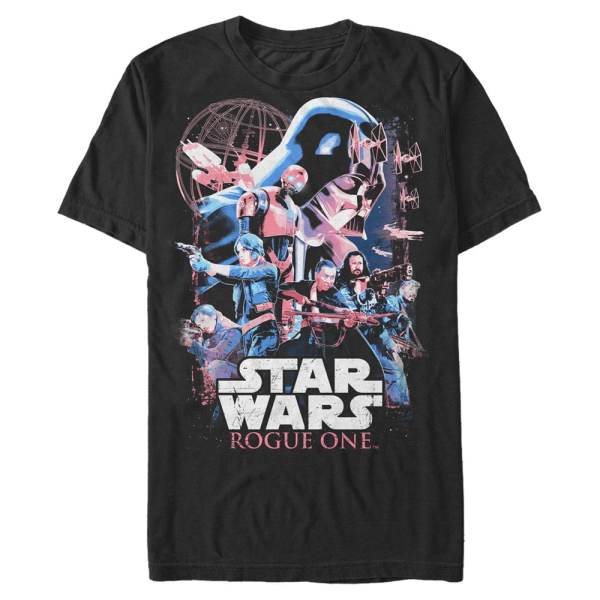 Star Wars - Skupina Turn - Men's T-Shirt - Black - Front