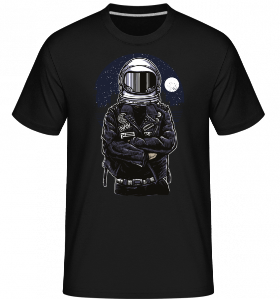Astronaut Rebel -  Shirtinator Men's T-Shirt - Black - Vorn