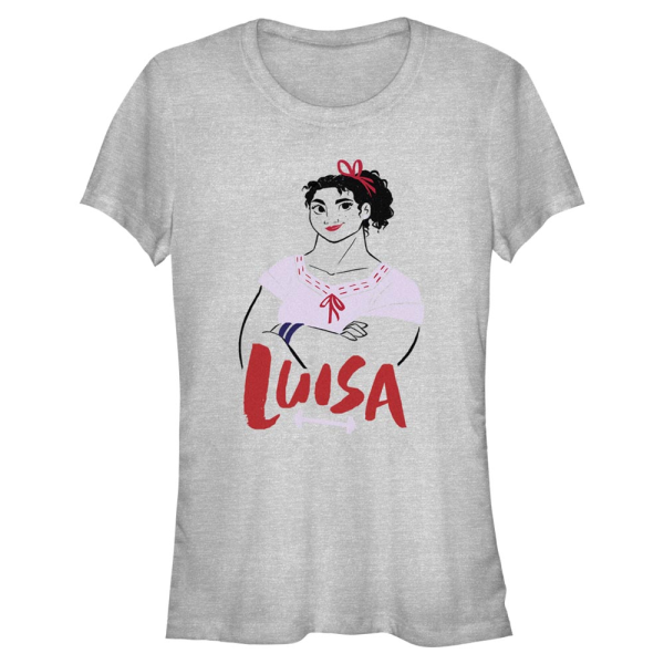Disney - Encanto - Luisa - Women's T-Shirt - Heather grey - Front