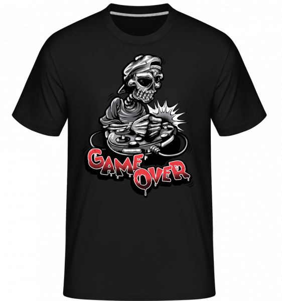 Game Over Skeleton -  Shirtinator Men's T-Shirt - Black - Vorn