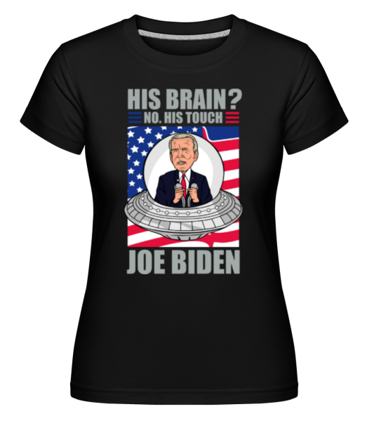 Alien Biden -  Shirtinator Women's T-Shirt - Black - Front