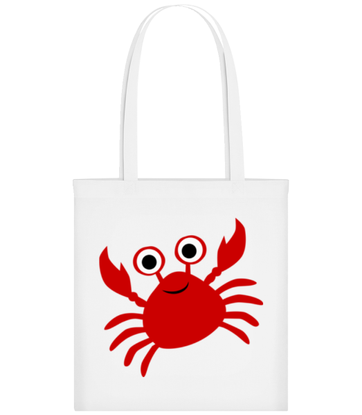 Crab - Tote Bag - White - Front