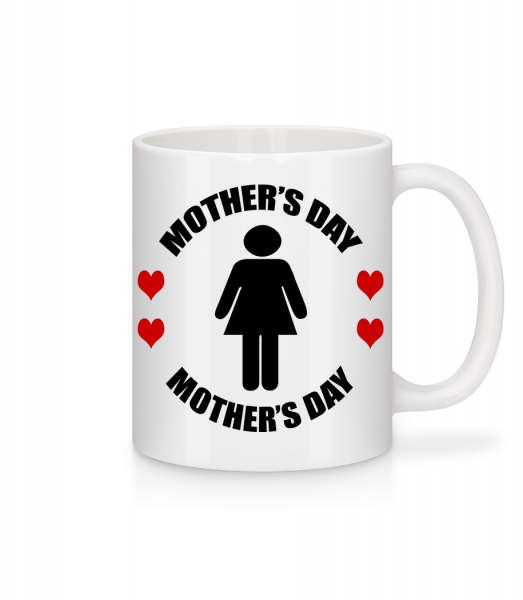 Mother's Day Logo - Mug - White - Vorn