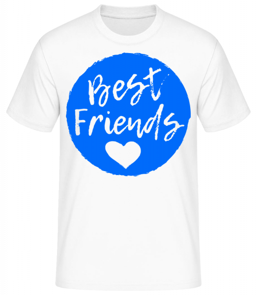 Best Friends Love - Basic T-shirt - White - Vorn