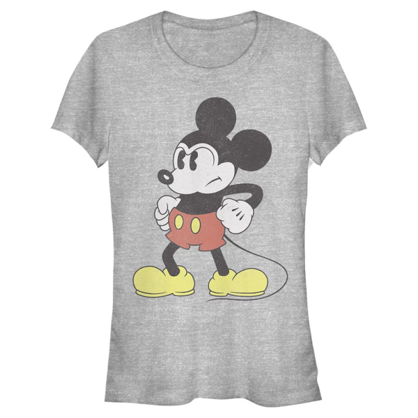 Disney - Mickey Mouse - Mickey Mouse Mightiest Mouse - Women's T-Shirt - Heather grey - Front