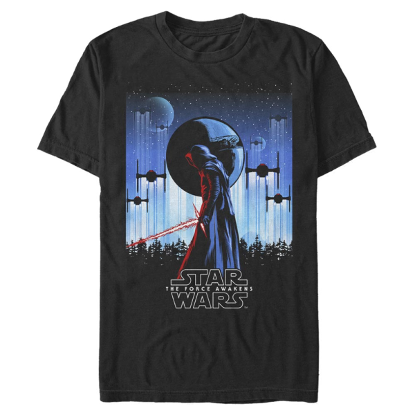 Star Wars - Episode 7 - Kylo Ren Rise To Power - Men's T-Shirt - Black - Front