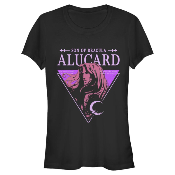 Netflix - Castlevania - Alucard Triangle - Women's T-Shirt - Black - Front