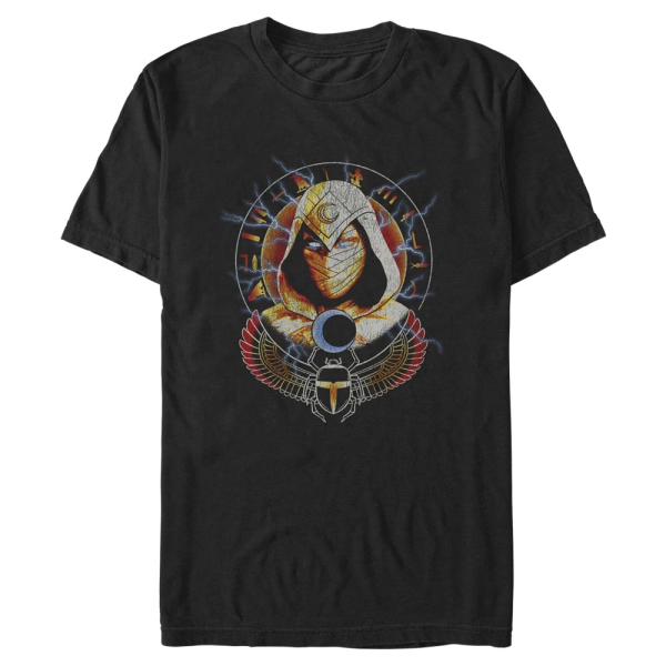 Marvel - Moon Knight - Moon Knight Scarab Moon - Men's T-Shirt - Black - Front