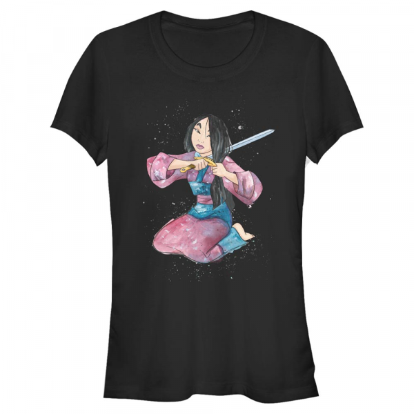 Disney - Mulan - Mulan Simple Chop - Women's T-Shirt - Black - Front
