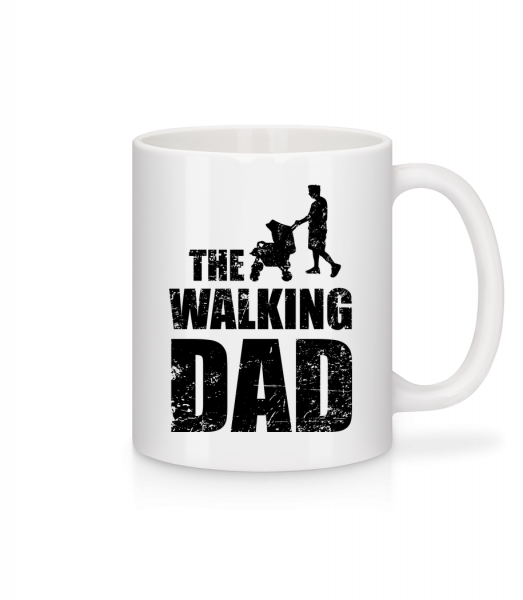 The Walking Dad - Mug - White - Vorn