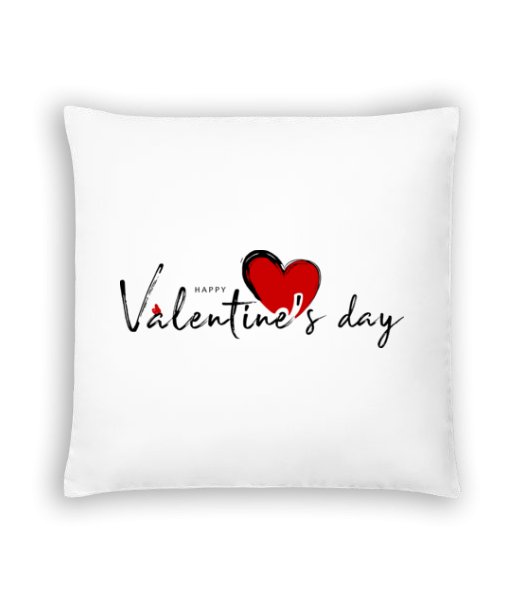 Valentines Day - Cushion - White - Front