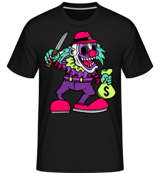 Mad Clown -  Shirtinator Men's T-Shirt - Black - Front