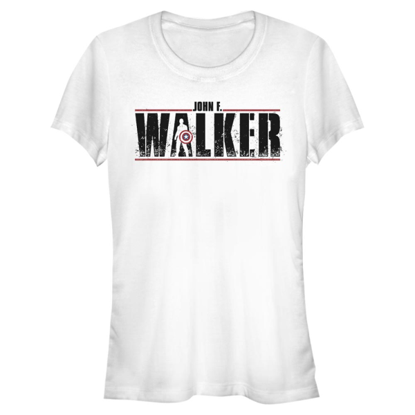 Marvel - The Falcon and the Winter Soldier - John F. Walker Walker Painted - Women's T-Shirt - White - Front