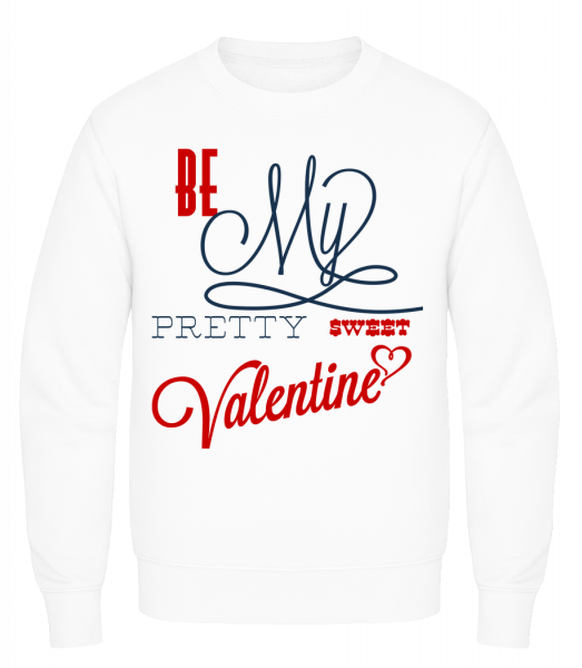 Be My Valentine - Men's Sweatshirt AWDis - White - Vorn