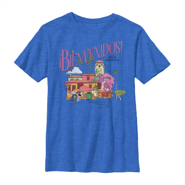 Disney - Encanto - Skupina Destination Casa - Kids T-Shirt - Heather royal blue - Front