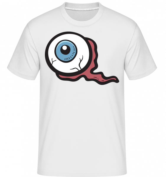 Nasty Eye -  Shirtinator Men's T-Shirt - White - Vorn
