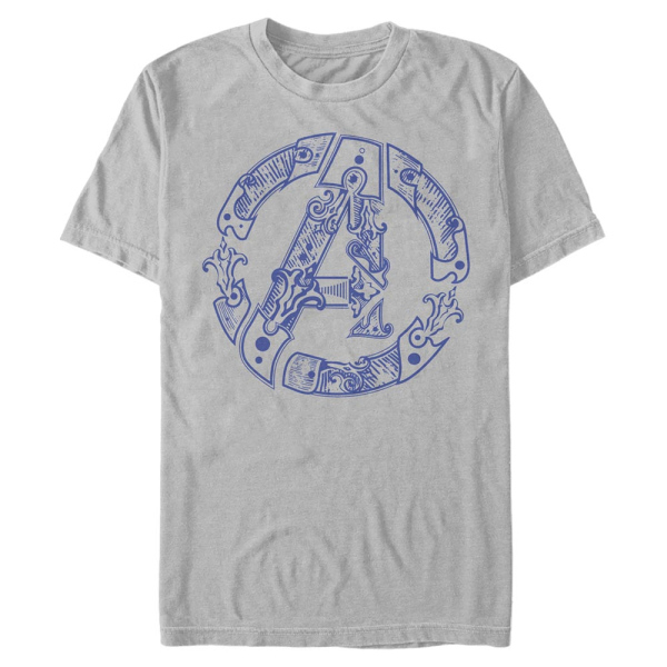 Marvel - Avengers - Logo Avenger Hilt - Men's T-Shirt - ash_grey - Front