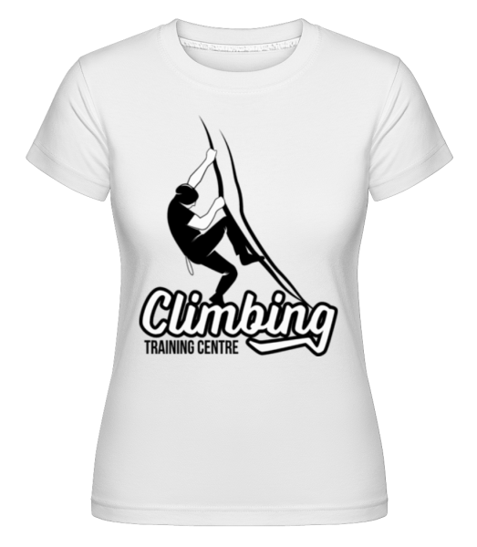Climbing Training Centre -  Shirtinator Women's T-Shirt - White - Front