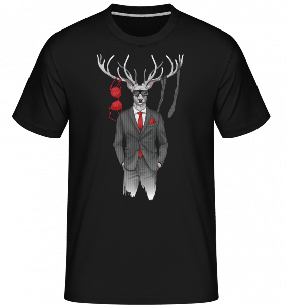 Bachelor Party Deer -  Shirtinator Men's T-Shirt - Black - Vorn
