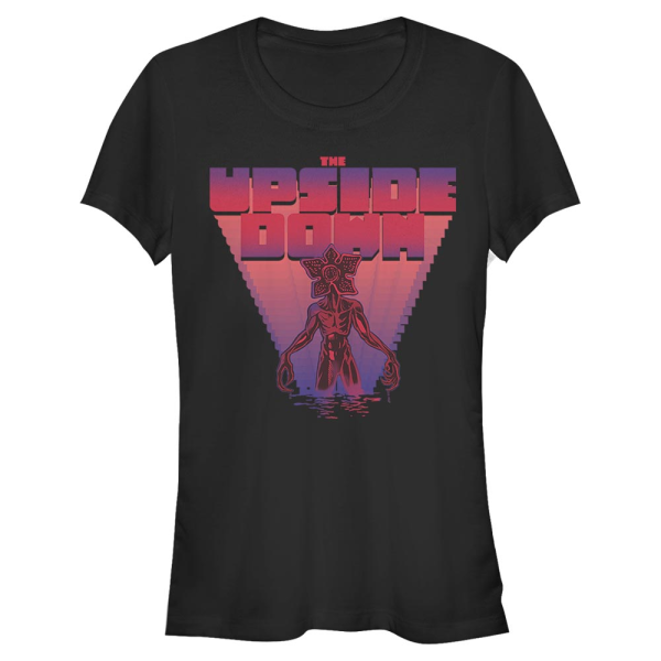 Netflix - Stranger Things - Demogorgon Arcade Monster - Women's T-Shirt - Black - Front