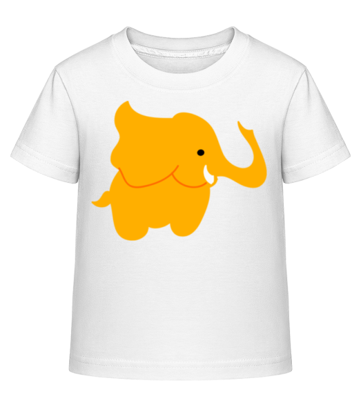 Kids Comic - Elephant - Kid's Shirtinator T-Shirt - White - Front