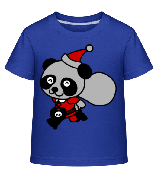 Christmas Bear - Kid's Shirtinator T-Shirt - Royal blue - Front