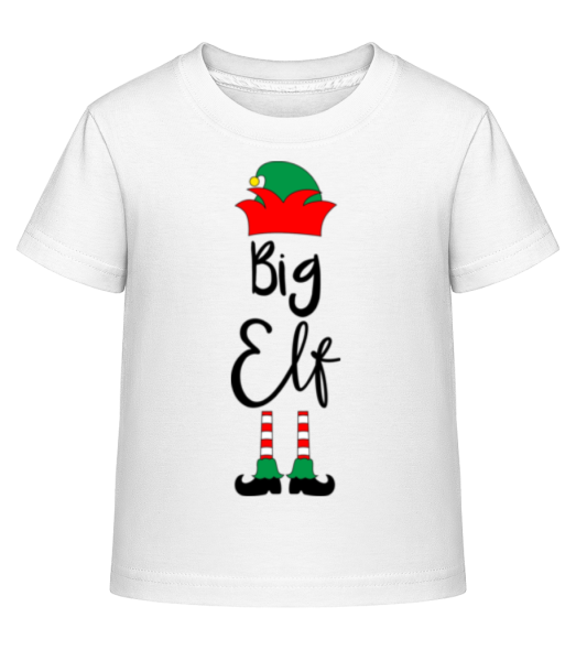 Big Elf - Kid's Shirtinator T-Shirt - White - Front