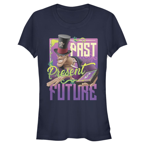 Disney - The Princess and the Frog - Facilier Tarot - Women's T-Shirt - Navy - Front