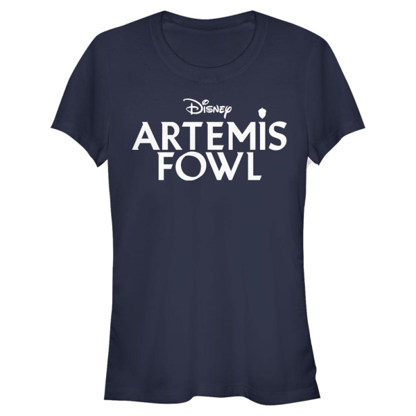 Disney Classics - Artemis Fowl - Logo Flat - Women's T-Shirt - Navy - Front